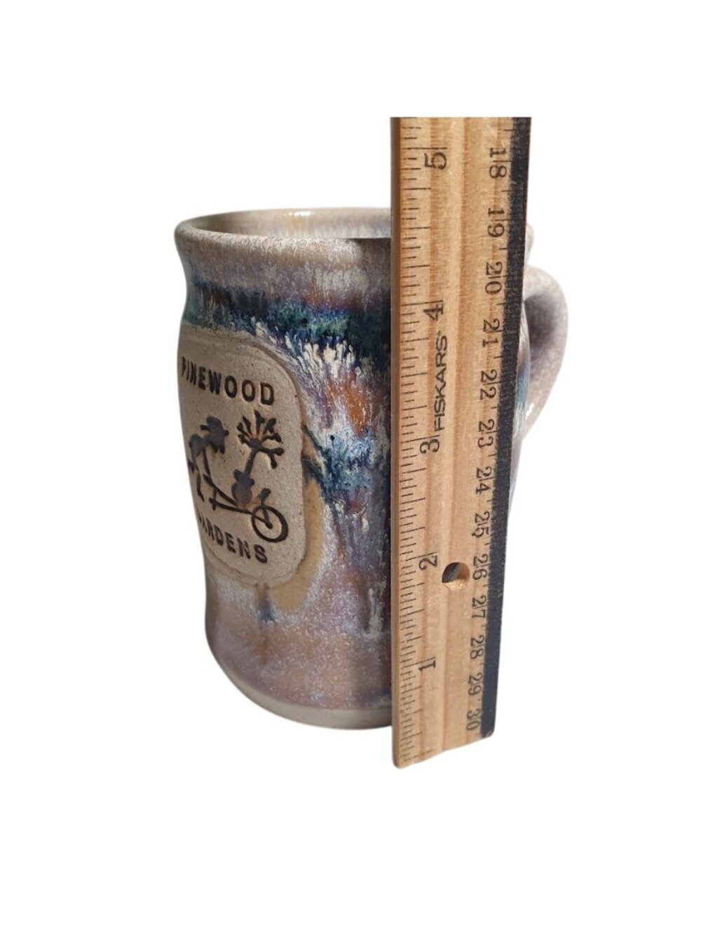Pinewood Gardens Ceramic Coffee Mug Arne Signed 1997 Handcrafted Glazed Stonewar - Picture 7 of 7